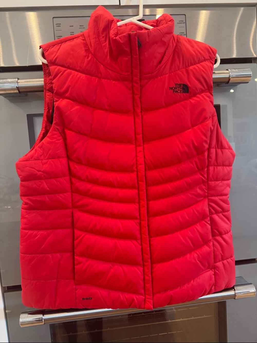The North Face Red Quilted Insulated Vest